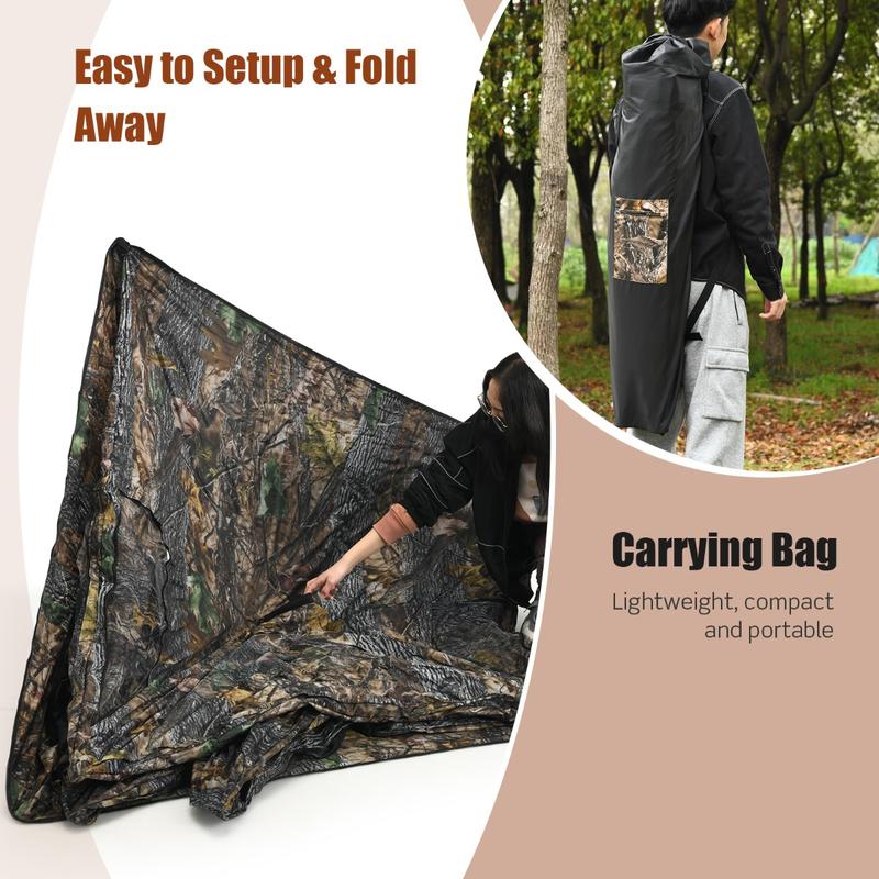 เต็นท์พรางตัวแบบพกพาสำหรับล่าส - Hunting Outdoors บทวิจารณ์และราคา