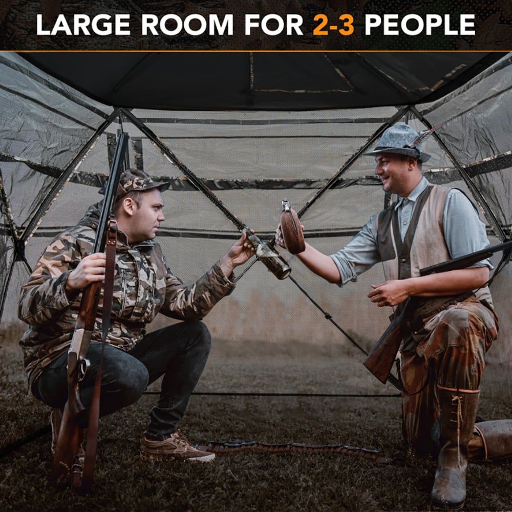 เต็นท์ล่าสัตว์แบบถอดประกอบได้  - Hunting Outdoors บทวิจารณ์และราคา