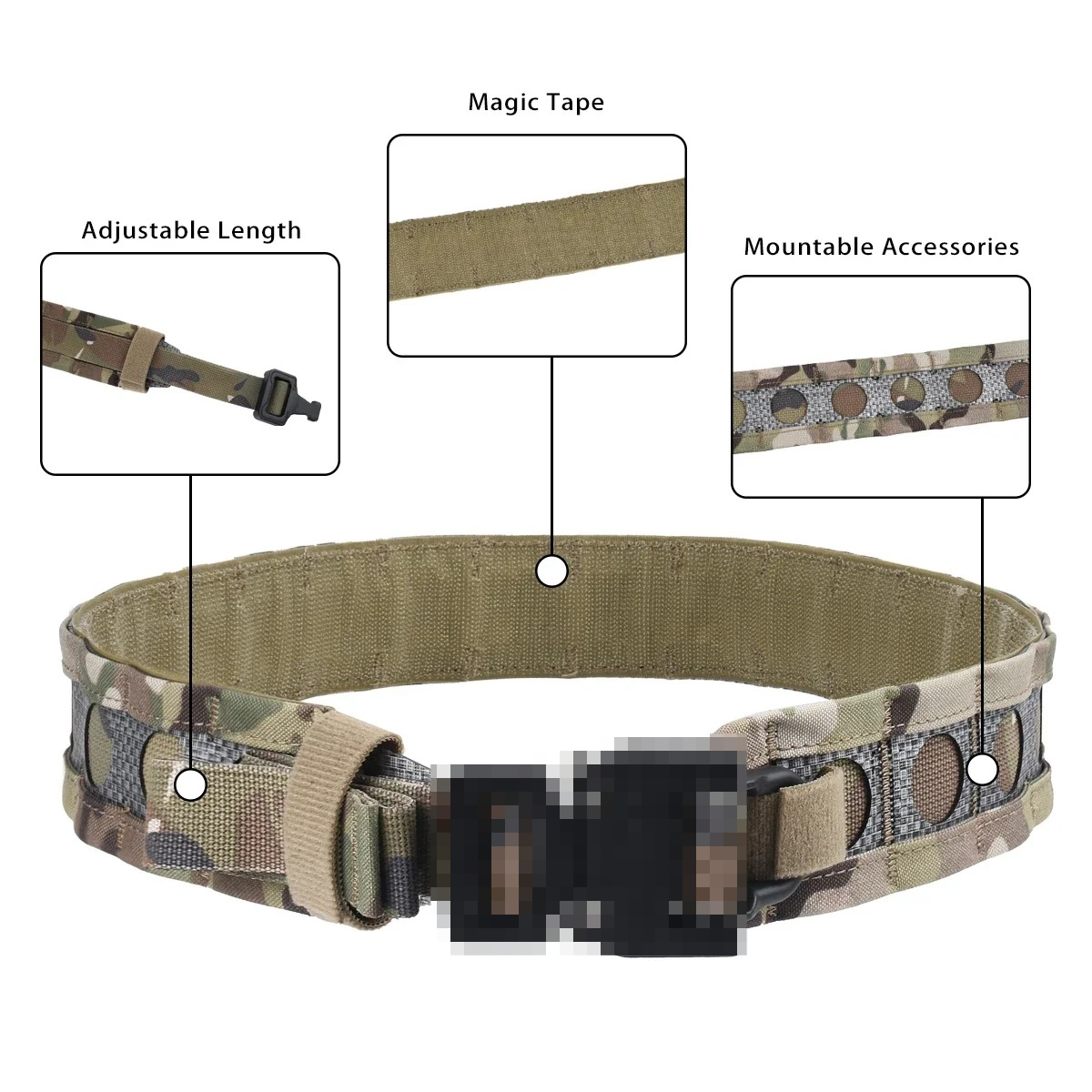 เข็มขัดยุทธวิธี Bison Belt แบบ - Hunting Outdoor Store บทวิจารณ์และราคา