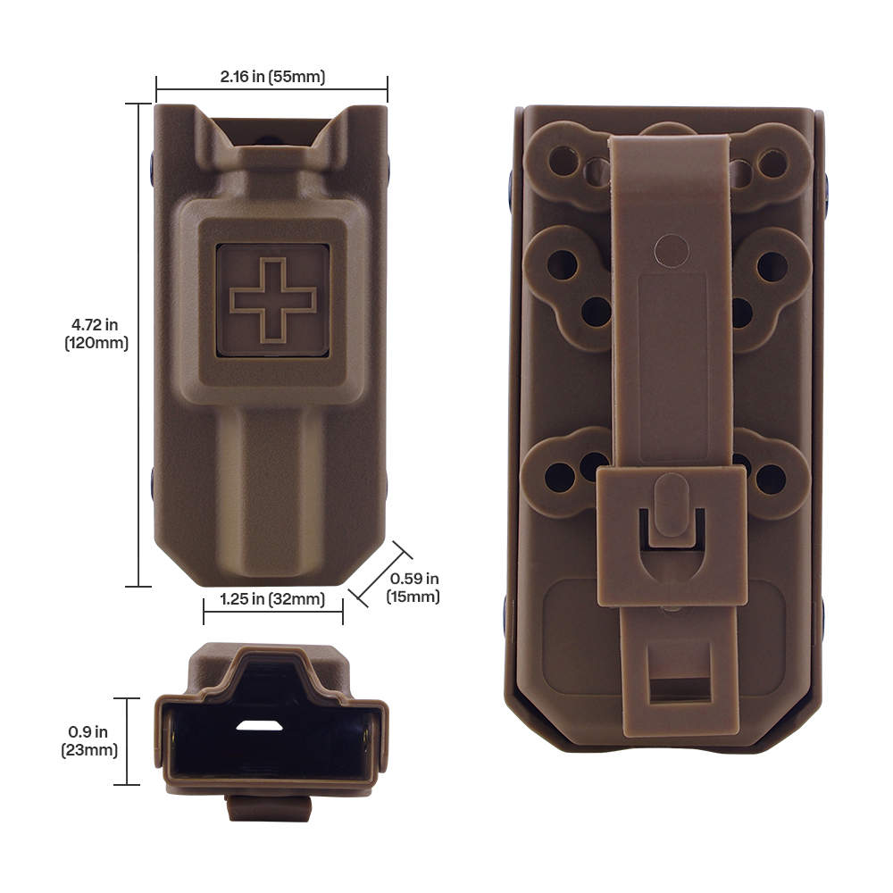 กล่องเก็บสายรัดห้ามเลือดกลางแจ - Outdoor Hunting Kit บทวิจารณ์และราคา