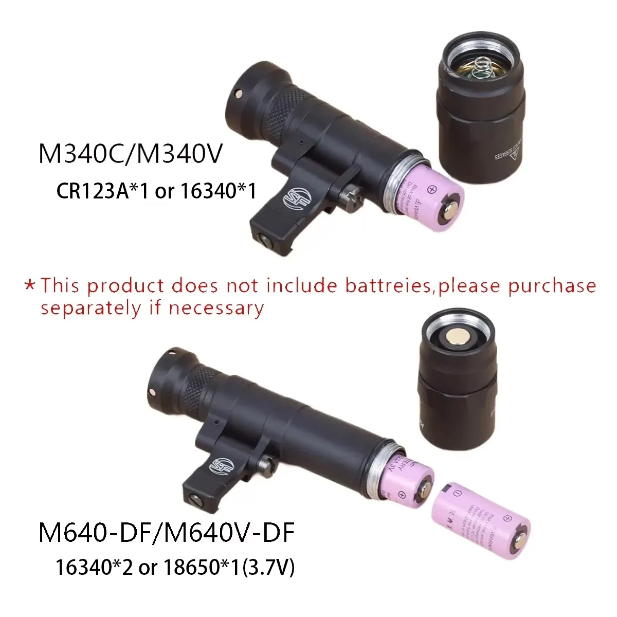 ไฟฉาย Surefir M600 M340 DF M64 - Hunting Outdoor Store บทวิจารณ์และราคา