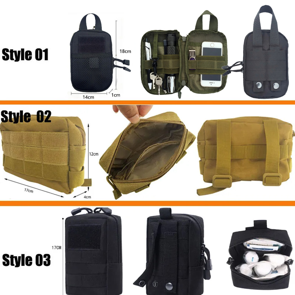 IFAK EDC กระเป๋าเอวกระเป๋าล่าส - Outdoor Hunting Kit บทวิจารณ์และราคา